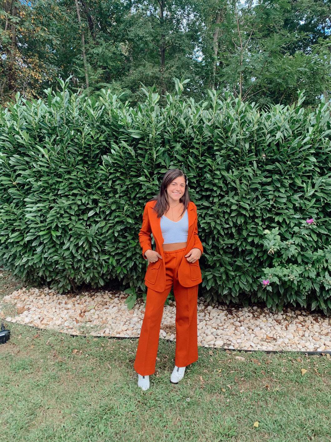 Rust Orange Suit