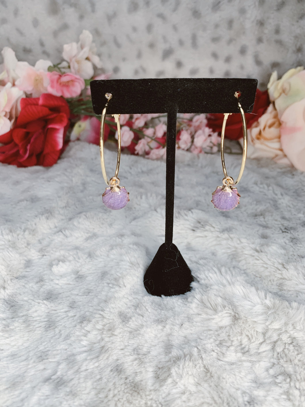 Purple Shell Hoops