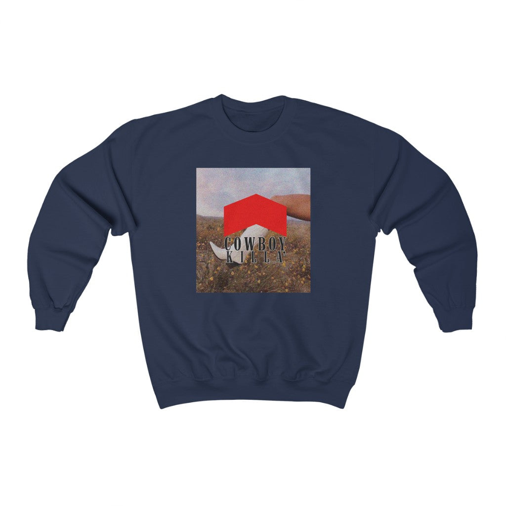 Cowboy Killa' Crewneck Sweatshirt (additional sizing)